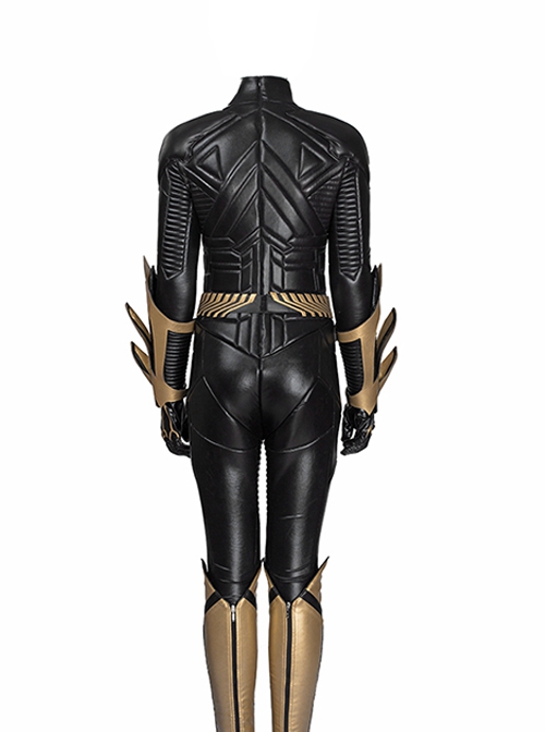 Game Batman Arkham Knight Halloween Cosplay Batgirl Same Black Bodysuit Costume