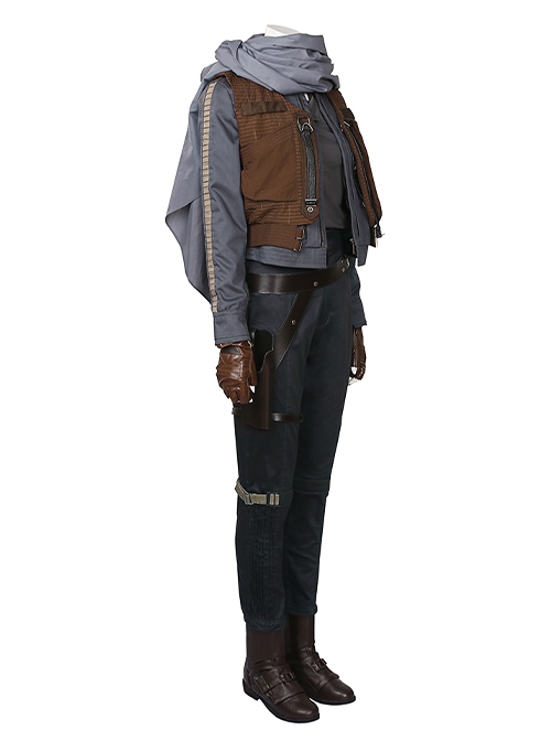 Rogue One A Star Wars Story Halloween Cosplay Jyn Erso Costume Full Set