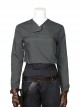 Rogue One A Star Wars Story Halloween Cosplay Jyn Erso Costume Gray Long Sleeve Bottoming Shirt