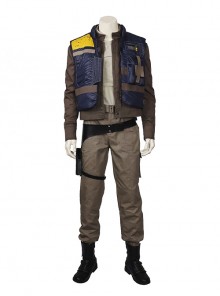 Rogue One A Star Wars Story Halloween Cosplay Cassian Andor Costume Full Set