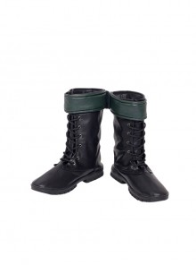 Arrow Season 5 Halloween Cosplay Oliver Queen Accessories Black Boots