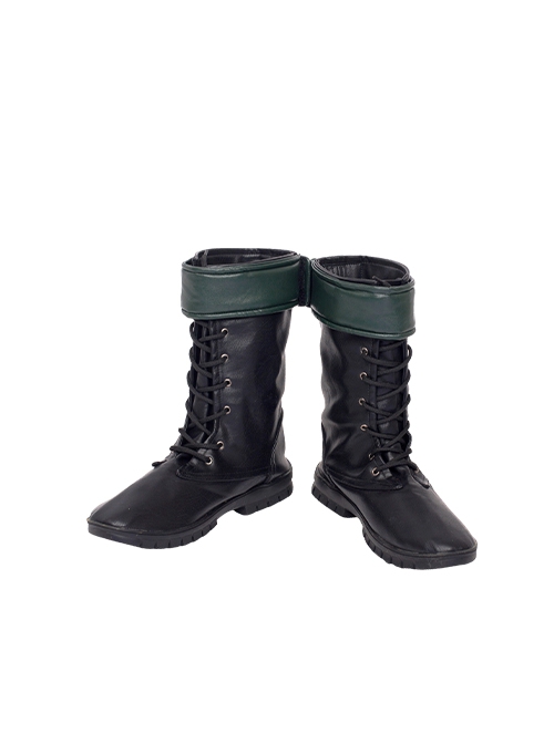 Arrow Season 5 Halloween Cosplay Oliver Queen Accessories Black Boots