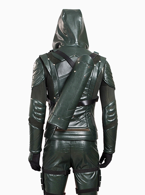 Arrow Season 5 Halloween Cosplay Oliver Queen Costume Sleeveless Top