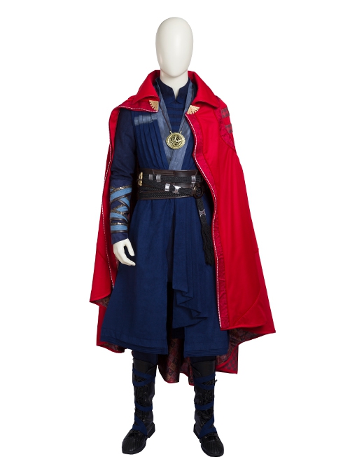 Doctor Strange Halloween Cosplay Stephen Strange Costume Full Set Without Necklace