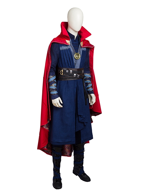 Doctor Strange Halloween Cosplay Stephen Strange Costume Full Set Without Necklace