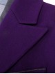 Batman The Dark Knight Halloween Cosplay The Joker Costume Purple Woolen Long Coat