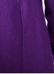 Batman The Dark Knight Halloween Cosplay The Joker Costume Purple Woolen Long Coat