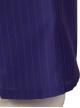 Batman The Dark Knight Halloween Cosplay The Joker Costume Purple Vertical Stripe Suit Trousers