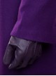 Batman The Dark Knight Halloween Cosplay The Joker Purple Woolen Long Coat Suit Accessories Gloves And Tie