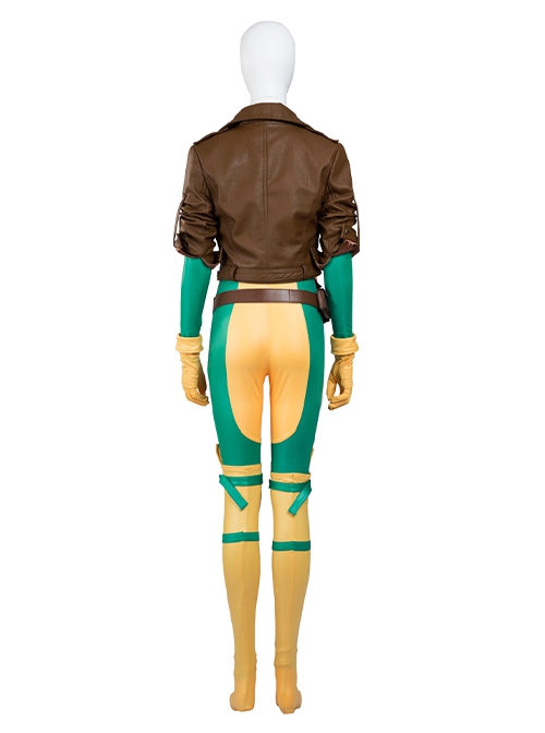 X-Men Halloween Cosplay Rogue Anna Marie Costume Full Set