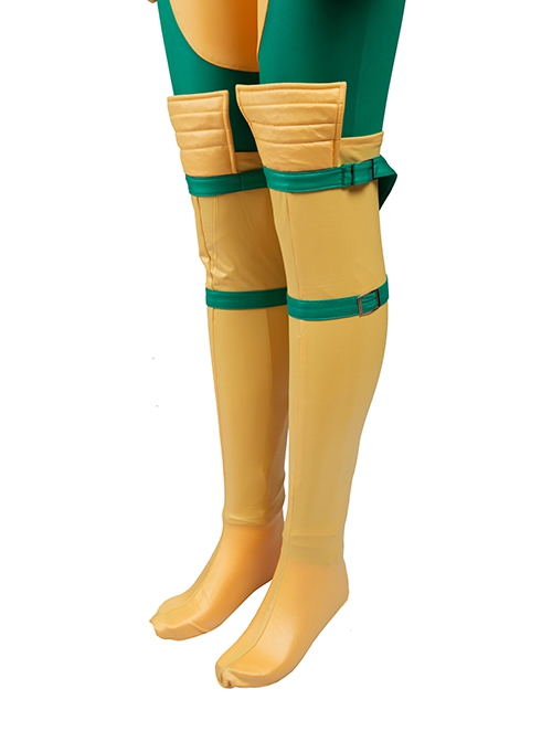 X-Men Halloween Cosplay Rogue Anna Marie Costume Footwear