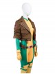 X-Men Halloween Cosplay Rogue Anna Marie Costume Brown Short Jacket