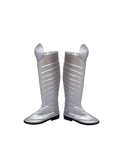 X-Men Halloween Cosplay Gambit Remy LeBeau Accessories Silver Boots