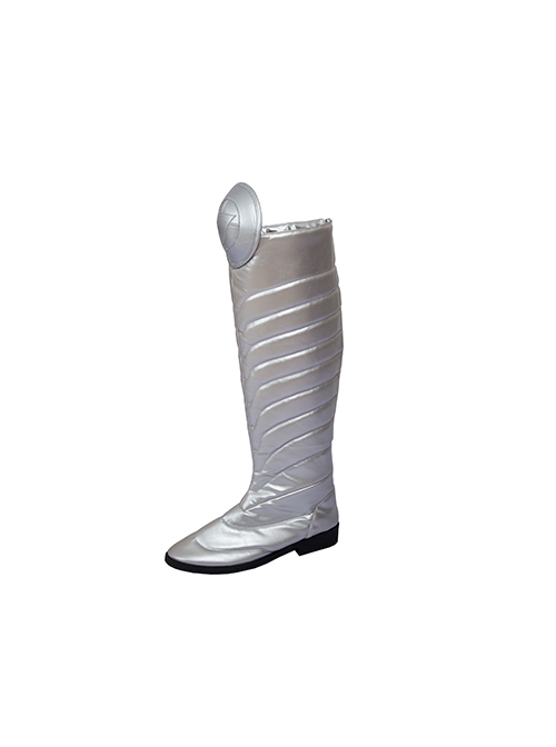 X-Men Halloween Cosplay Gambit Remy LeBeau Accessories Silver Boots