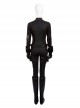 Captain America Civil War Halloween Cosplay Black Widow Costume Black Bodysuit Full Set