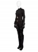 Captain America Civil War Halloween Cosplay Black Widow Costume Black Bodysuit