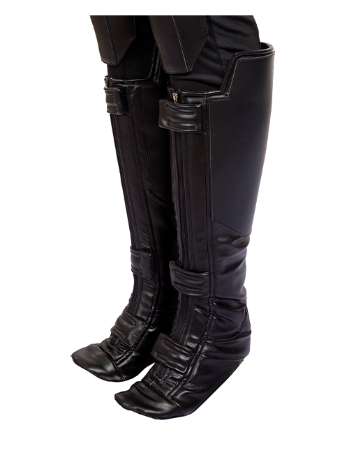 Captain America Civil War Halloween Cosplay Black Widow Costume Boot Covers And Knee Pads