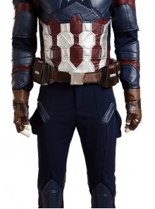 Captain America Civil War Halloween Cosplay Captain America Costume Upgraded Version Waistband Set