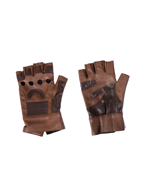 Captain America Civil War Halloween Cosplay Captain America Costume Upgraded Version Brown Gloves