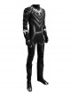 Captain America Civil War Halloween Cosplay Black Panther Bodysuit And Gloves