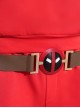 Movie Deadpool & Wolverine Halloween Cosplay Deadpool Aldult Hoodie Costume Set Without Helmet And Shoes