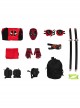 Movie Deadpool & Wolverine Halloween Cosplay Deadpool Teenager Hoodie Costume Set Without Shoes