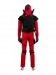 Movie Deadpool & Wolverine Halloween Cosplay Deadpool Teenager Hoodie Costume Set Without Shoes