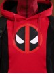 Movie Deadpool & Wolverine Halloween Cosplay Deadpool Teenager Hoodie Costume Set Without Shoes