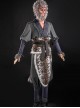 Game Black Myth Wukong Halloween Cosplay Wukong Tiger Hide Loincloth Skirt Costume Full Set