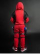 Movie Deadpool & Wolverine Halloween Cosplay Deadpool Children Hoodie Costume Set Without Helmet And Shoes