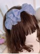 Shining Mermaid Mesh Yarn Daily Cute Fluffy Cloud Large Bowknot Sweet Lolita Ribbon Headband