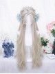 Desire Series Chic Mermaid Elegant Mid Split Big Wavy Long Curly Hair Classic Lolita Wig