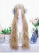 Desire Series Chic Mermaid Elegant Mid Split Big Wavy Long Curly Hair Classic Lolita Wig