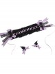 Dark Halloween Sweet Cool Cute Gothic Lolita Devil Wings Ribbon Bowknot Lace Headband