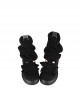 Winter Versatile Cute Daily Bear Ears Bowknot Kawaii Fashion Lolita Warm Cashmere Socks Snow Boots