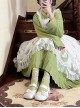 Sheep Curls Series Sweet Lolita Picture Frame Shoe Buckle Retro Mary Jane Love Polka Dots Soft Sole Shoes