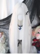 Hibernation Series Moonlight White Versatile Cosplay Straight Bangs Gothic Lolita Long Wig