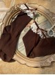 Cute Girl Ribbon Bowknot Chiffons Lace Ruffles Sweet Lolita Middle Short Tube Cotton Socks