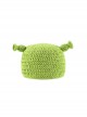 Versatile Simple Trumpet Antenna Kawaii Fashion Protection Winter Daily Warm Funny Woolen Yarn Hat