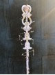 Handmade Classic Lolita Palace Rococo Style Angel Platinum Bride Holy Girl Tea Party Witch Staff Cane