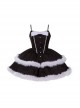 Winter Wish Series Fall Winter Christmas Sweet Lolita Plush Fur Edges Tighten Waist Sleeveless Dress