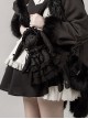 Ragdoll Box Kitten Nana Series Gothic Lolita Cute Little Black Cat Doll Bag Detachable Clothing Hat Backpack