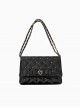 Love Heartbeat Series Sweet Rhinestone Bowknot Elegant Classic Lolita Crossbody Lozenge Chain Bag