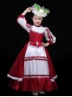 Exquisite European Style Glossy Satin Lace Hat Bowknot Children Catwalk Party Costumes Classic Lolita Girl Long Dress