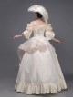 Champagne Color Ruffles Victorian French Lady Drama Performance Palace Lolita Prom Elegant Off Shoulder Dance Dress