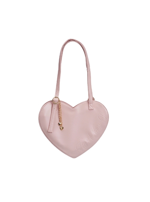 Little Pancakes Series Cute Heart Shape Sweet Lolita JK Uniform Versatile Daily Handbag