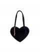 Little Pancakes Series Cute Heart Shape Sweet Lolita JK Uniform Versatile Daily Handbag