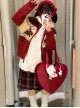 Big Pancakes Series Versatile Daily Commute Cute Sweet Lolita Heart Shape JK Uniform Portable Bag