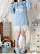 Sanrio Co-Branded Cute Cartoon Kawaii Fashion Fall Winter Lazy Casual Long Sweater Dress