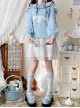 Sanrio Co-Branded Cute Cartoon Kawaii Fashion Fall Winter Lazy Casual Long Sweater Dress